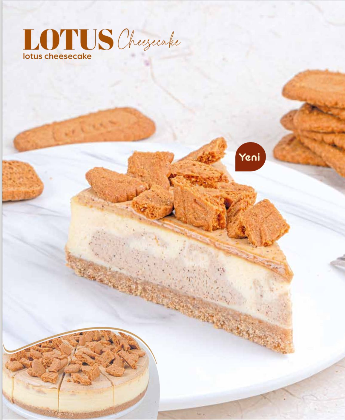 LOTUS BİSKÜVİLİ CHEESECAKE